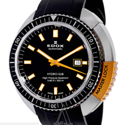 EDOX 依度 Hydro-Sub系列 80301-3NOCA-NIN 男士机械腕表