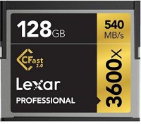 Lexar 雷克沙 3600x Cfast 2.0 专业级CF存储卡 128G（540M/s，445M/s）