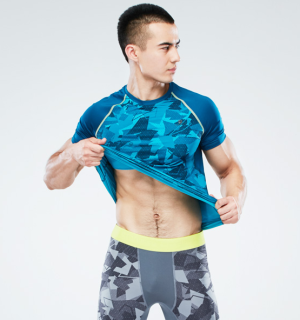 DECATHLON 迪卡侬 DOMYOS SR 男款紧身T恤