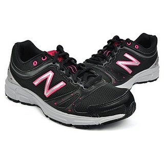 new balance 380系列 女士跑鞋 W380BP3 黑/玫粉 36