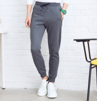 Meters/bonwe 美特斯邦威 602727 男系带针织长裤 