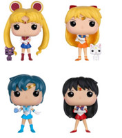 中亚prime会员：Funko POP Sailor Moon美少女战士 四战士 + 水手木星