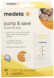 medela 美德乐Pump and Save Breast 母乳储存袋