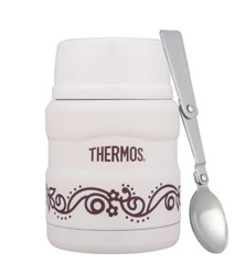 THERMOS 膳魔师 高真空不锈钢焖烧罐(保温食物罐) SK-3000MR-VAN 470ml