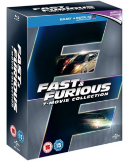 《Fast & Furious 1-7》速度与激情1-7 蓝光收藏套装（全区、部分中字）