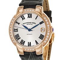 RAYMOND WEIL 蕾蒙威 Jasmine系列 2935-PCS-01659 女士机械表