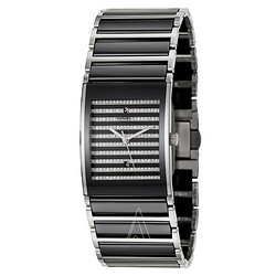 RADO 雷达 R20890712 Integral 男士镶钻陶瓷自动机械表