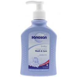 Sanosan 婴幼儿滋润沐浴露 德国? 200ml