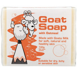 Goat Soap 澳洲天然羊奶手工皂 燕麦味 100g