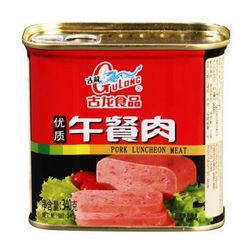 GuLong 古龙 方便速食肉罐头 午餐肉 340g