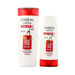 L'OREAL PARIS 巴黎欧莱雅 多效修复超值洗护套装 洗发露400ml+润发乳200ml