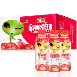 Huiyuan 汇源 萌果星球 100%苹果汁 336ml*15瓶 PET瓶 整箱装