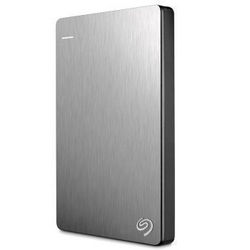 希捷（Seagate） Backup Plus睿品（升级版） 1T 2.5英寸 USB3.0移动硬盘 皓月银(STDR1000301)