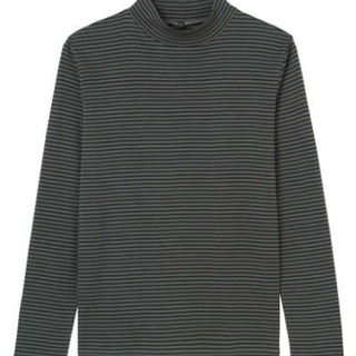 無印良品  無印良品 MUJI M5AB902 男士条纹针织衫