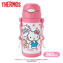 THERMOS膳魔师 Hello Kitty凯蒂猫 儿童保温吸管杯360ml