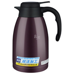 tiger 虎牌 不锈钢便携式热水瓶 PWL-A16C-VA 1600ML 葡萄紫 199元