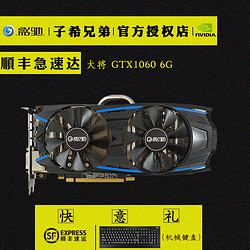 GALAXY 影驰 GTX1060 大将 6G 独立显卡