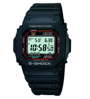 中亚Prime会员：CASIO 卡西欧 G-SHOCK GWM5610-1 男款电波表