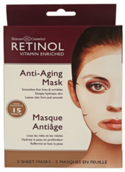 RETINOL 抗衰老片状面膜 5片装