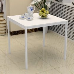 家乐铭品 烤漆钢架方桌 ZC802*2