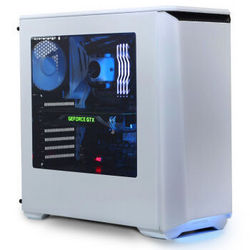 追风者(PHANTEKS)416PSW白色ATX静音版 水冷侧透电脑中塔主机箱(全金属/RGB灯控 支持水冷 防尘静音温控)