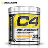 CELLUCOR 细胞肌能 C4金属能量氮泵营养粉系列 橙子味195g*3罐