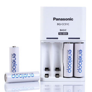 eneloop 爱乐普 Panasonic 松下 eneloop 电池充电器套装