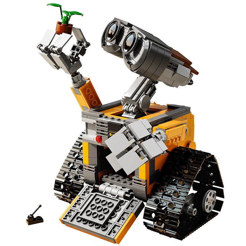 乐高巨坑入不得!迟到的瓦力伪开箱:LEGO 乐高21303 WALL·E