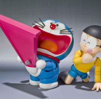 BANDAI 万代 哆啦A梦 模型(含多个配件)