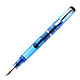 Z秒杀：Pelikan 百利金 M205 透明蓝 钢笔 EF尖