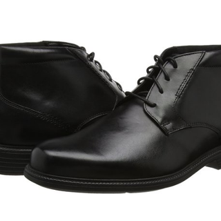 ROCKPORT 乐步 CHARLES ROAD 男士短靴 Black U8