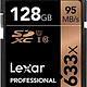  Lexar 雷克沙 专业系列 633x  SDXC UHS-1 128GB SD 卡　