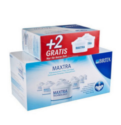 BRITA 碧然德 滤水壶滤芯 Maxtra系列 双效滤芯（6+2只装）