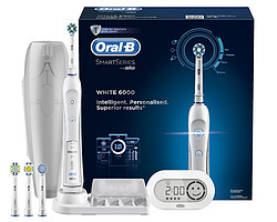 博朗 Oral-B 欧乐-B 6000 iBrush D36.535.5X 3D蓝牙智能电动牙刷