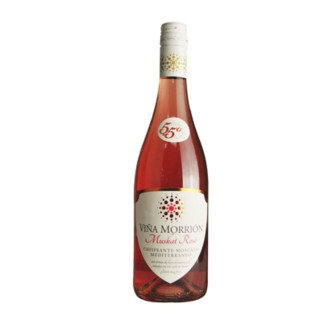 VINA MORRION 马里奥 5.5°低醇起泡甜白甜桃红葡萄酒套装 750ml*2