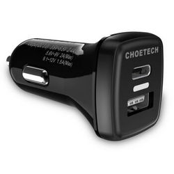 CHOETECH QC3.0 车载充电器 33W