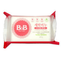 移动端：保宁 B&B 婴幼儿洗衣皂 洋甘菊味 韩国 200g/个