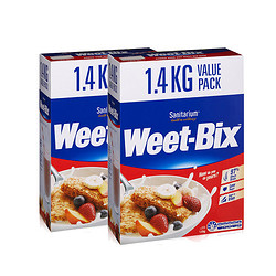 Weet-Bix 新康利 谷物燕麦片 1.4kg*2盒