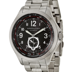 HAMILTON 汉米尔顿 Khaki Aviation QNE 卡其航空系列 H76655133 男款机械腕表