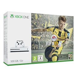 Microsoft 微软 Xbox One S 500GB 游戏主机《FIFA17》捆绑版
