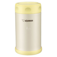 ZOJIRUSHI 象印 焖烧罐 不锈钢真空焖烧杯 SW-FCE75-YP 750ML 珍珠黄色