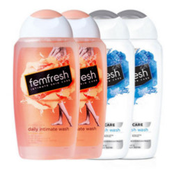 femfresh 芳芯 女性洗护液 洋甘菊&白百合 250ml*4瓶