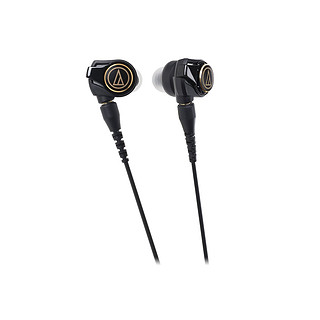 audio-technica 铁三角 ATH-CKS1100iS 入耳式有线耳机 黑色 3.5mm