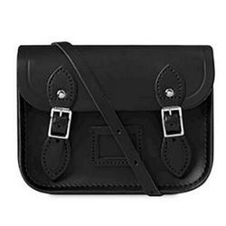 Cambridge Satchel Tiny系列 黑色单肩包 