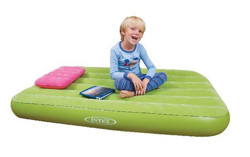 INTEX 66801 儿童彩色植绒充气床垫