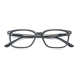 HAN 板材 光学眼镜架 HD4957+1.56防蓝光树脂镜片   