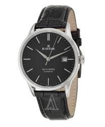 EDOX 依度 Les Vauberts系列 80081-3-NIN 男款机械表