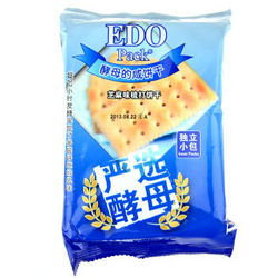 EDO pack 饼干 芝麻梳打饼 100g