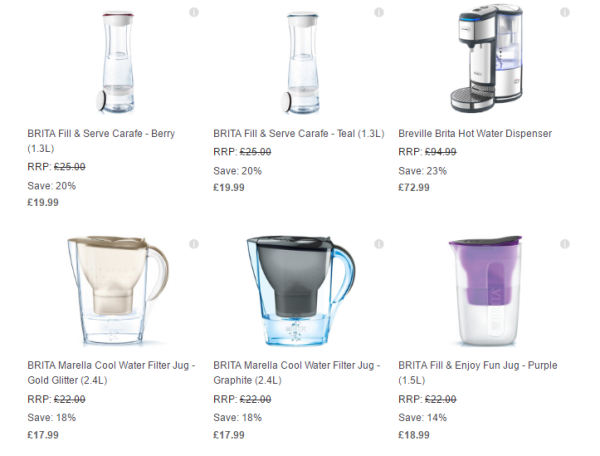 THE HUT BRITA 碧然德 净水产品专场 黑五促销