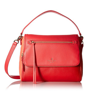 kate spade NEW YORK Cobble Hill Small Toddy 女士斜挎包 Crab Red/Coral Sunset/Parrot Feather
